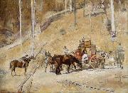 Tom roberts Bailed Up oil painting